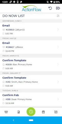 ActionFlow Lite android App screenshot 0
