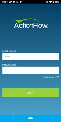 ActionFlow Lite android App screenshot 1
